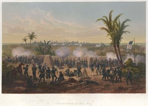 Bombardement av Vera Cruz (mars 1847) i den meksikansk-amerikanske krigen.
